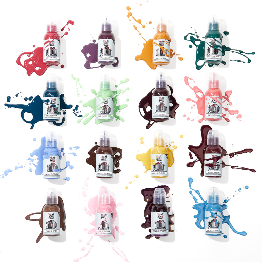 World Famous Limitless - A.D. Pancho Pro Colours Set - 16 x 30ml