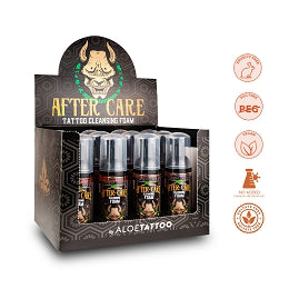 Aloe Tattoo Aftercare Cleansing Foam Display