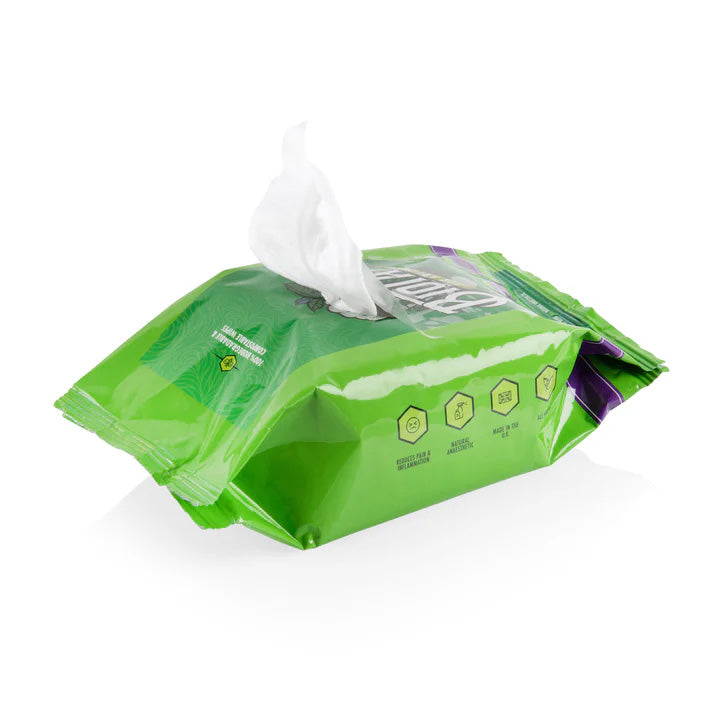 Biotat Numbing Green Soap Wipes