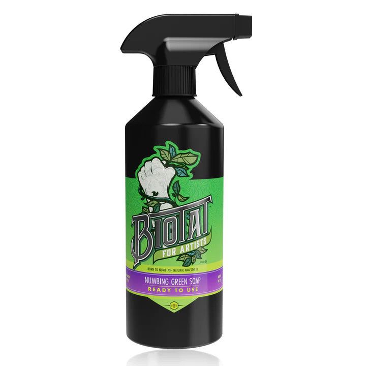 Biotat Numbing Green Soap Spray