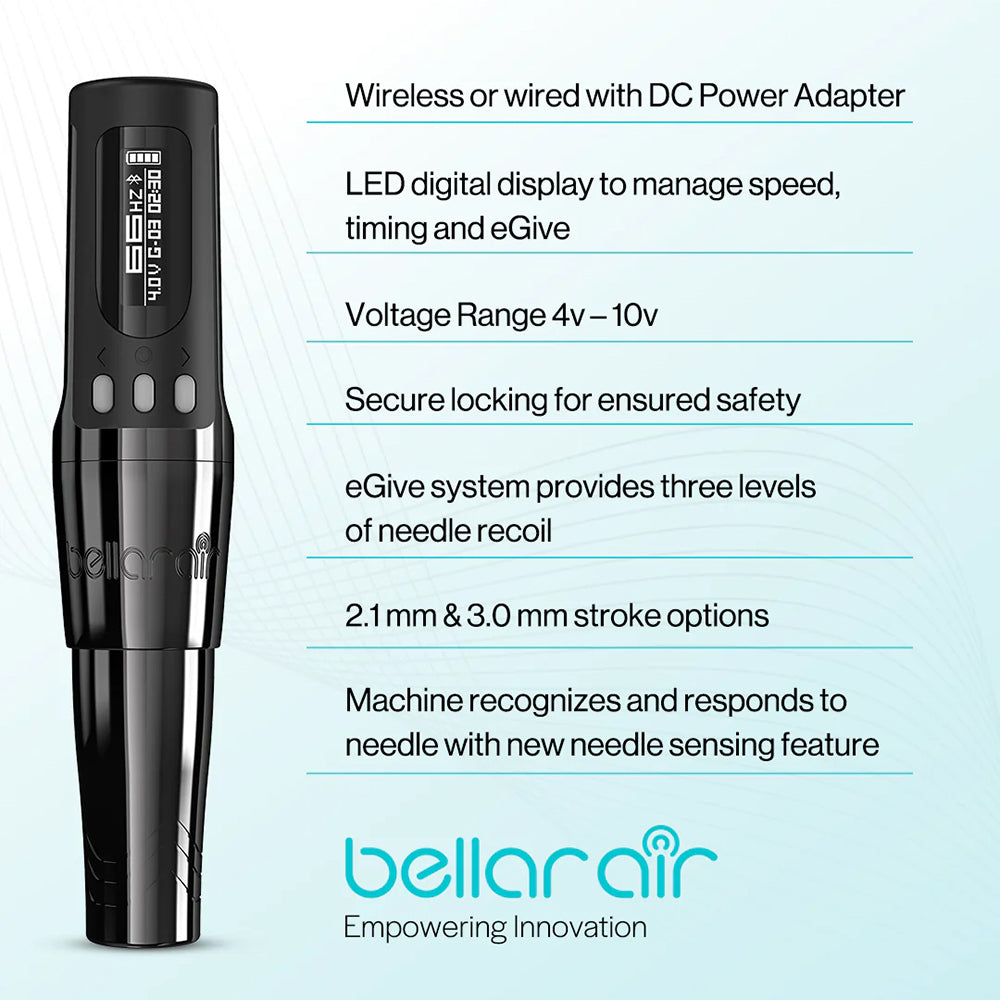 Microbeau Bellar Air w/ 2 batteries - Stealth