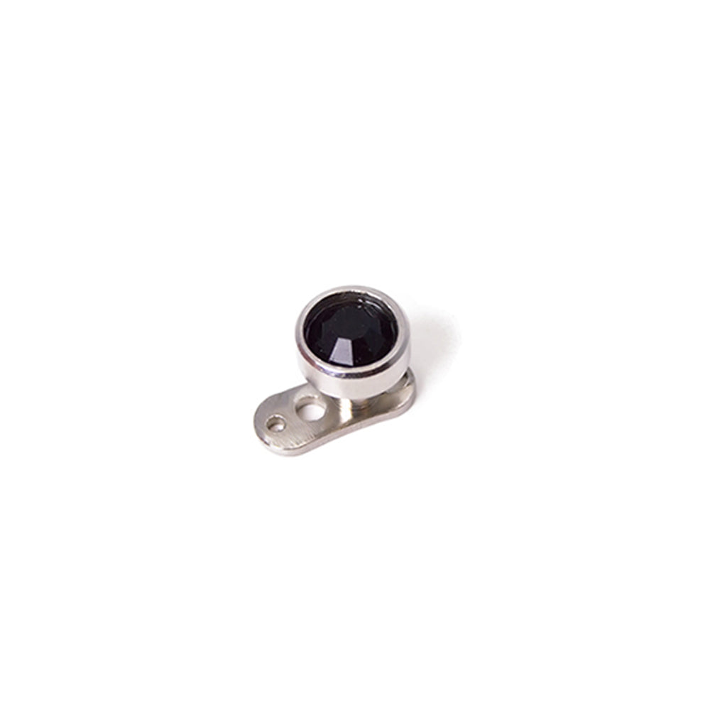 Dermal Head - Flat Stone 1.2mm - 10pcs