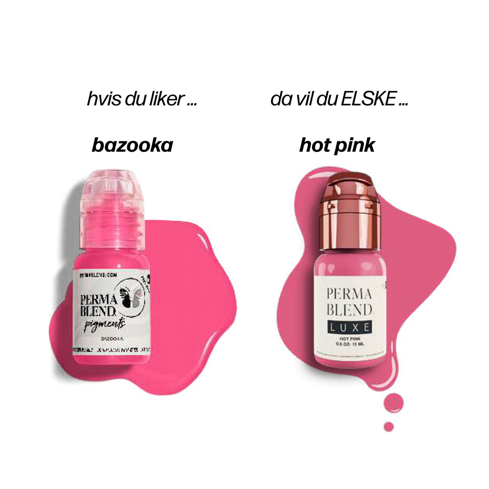 Hot Pink Comparison