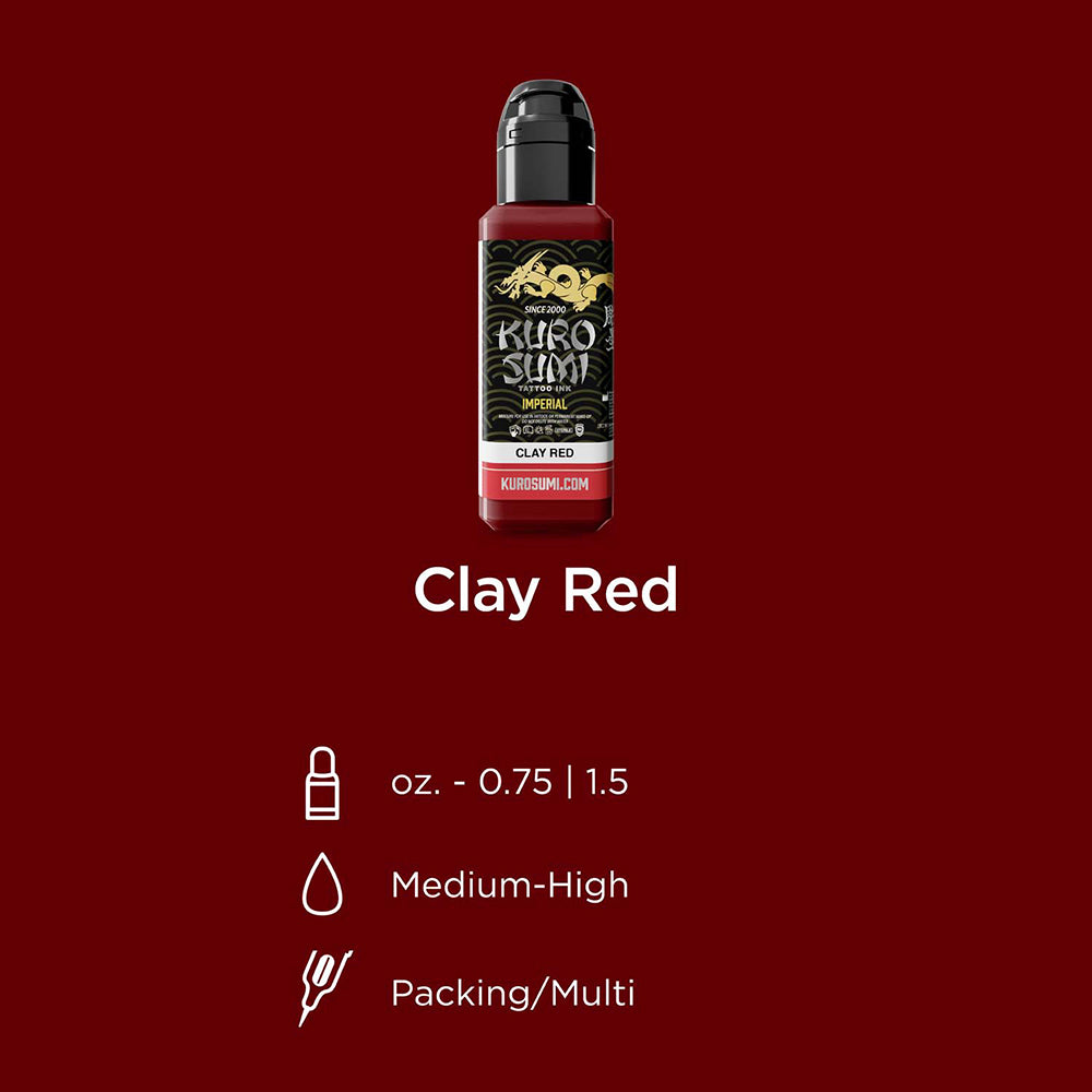 Kuro Sumi Clay Red