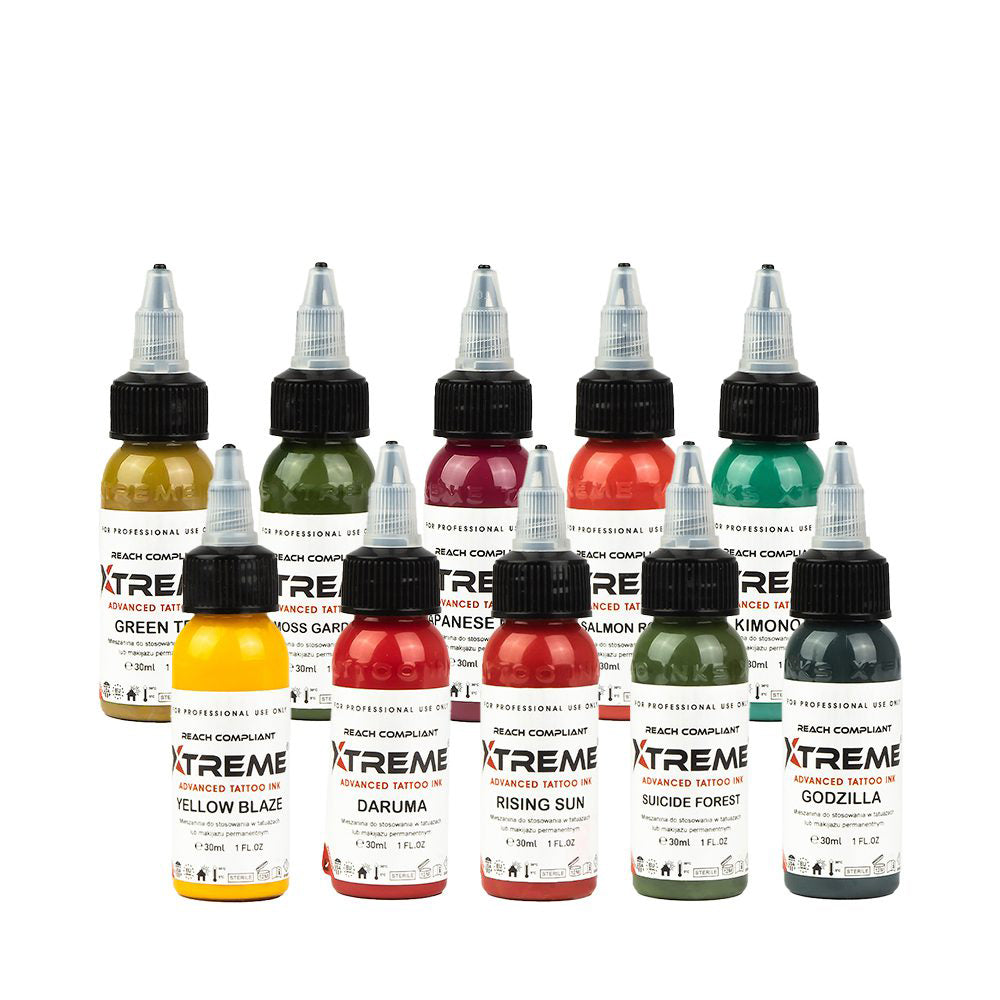 Xtreme Ink - Traditional Japanese Color Set