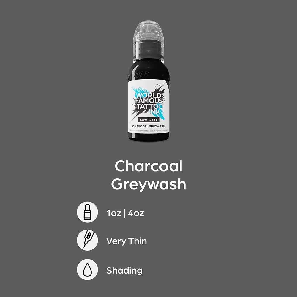 World Famous Limitless Charcoal Greywash