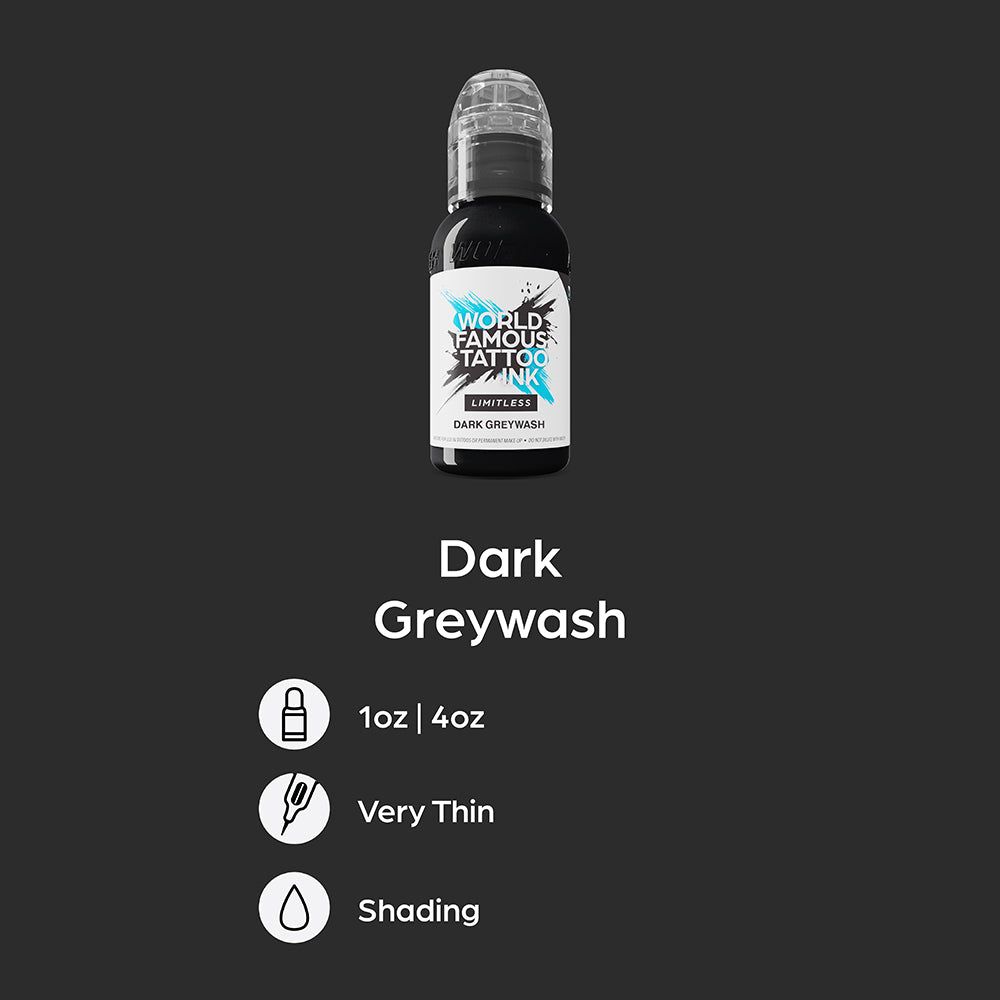 World Famous Limitless Dark Greywash