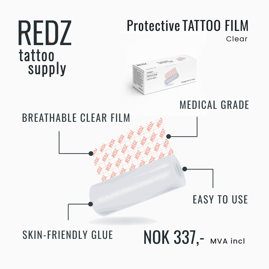 Protective tattoo clear