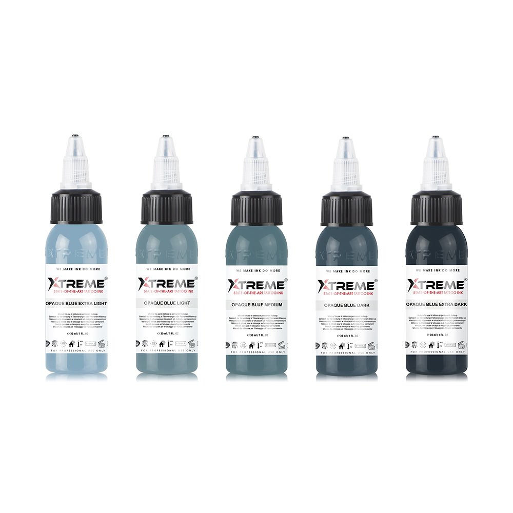 Xtreme Ink - Opaque Blue Set