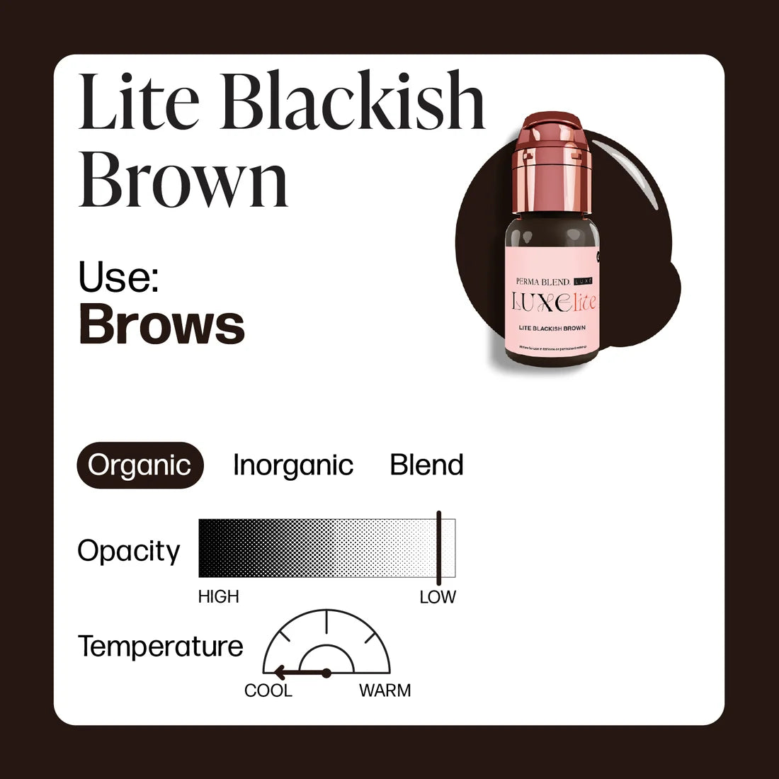 Perma Blend Luxe - Lite Blackish Brown