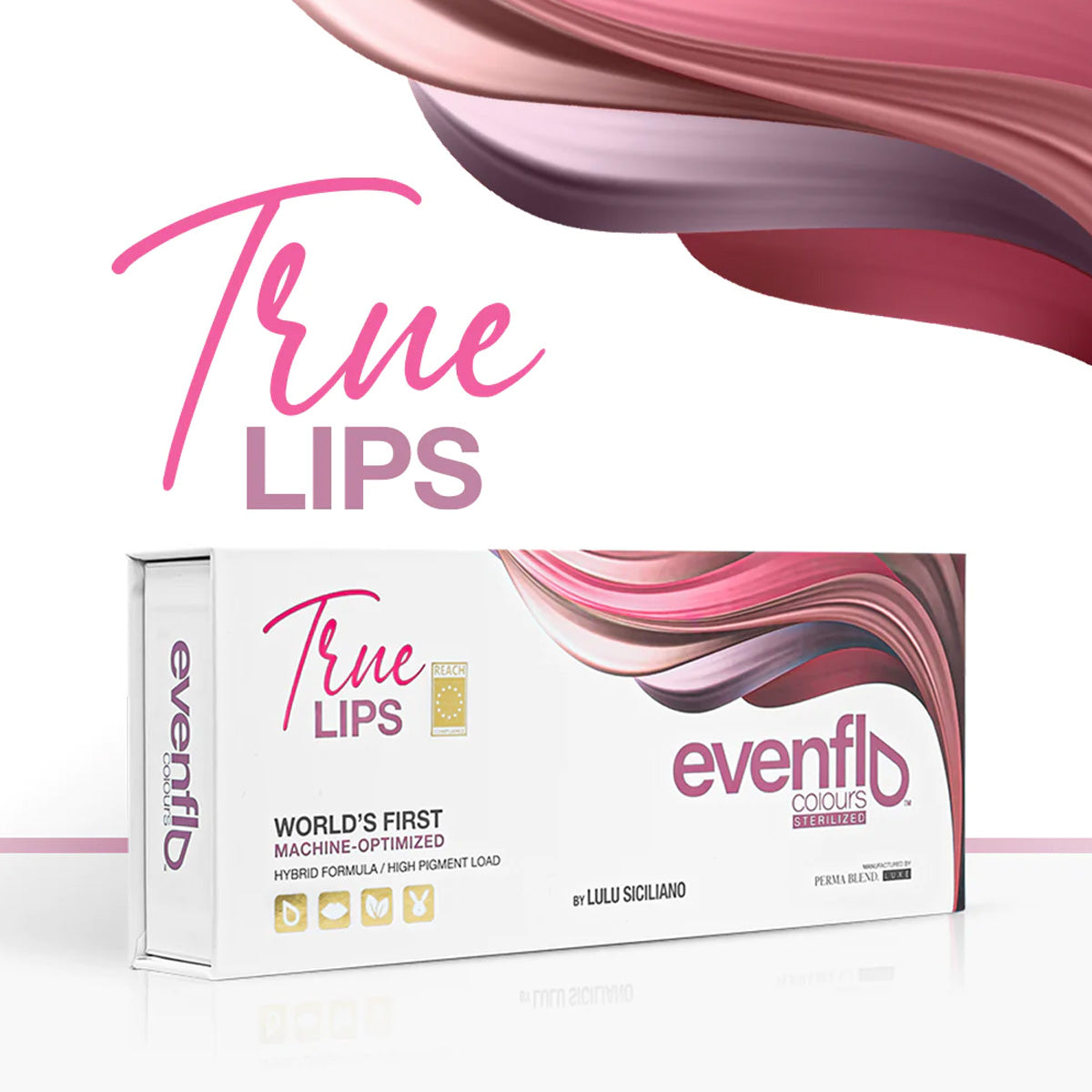 Perma Blend Luxe - Evenflo True Lips Set 6 x 15ml – Redz Tattoo Supply