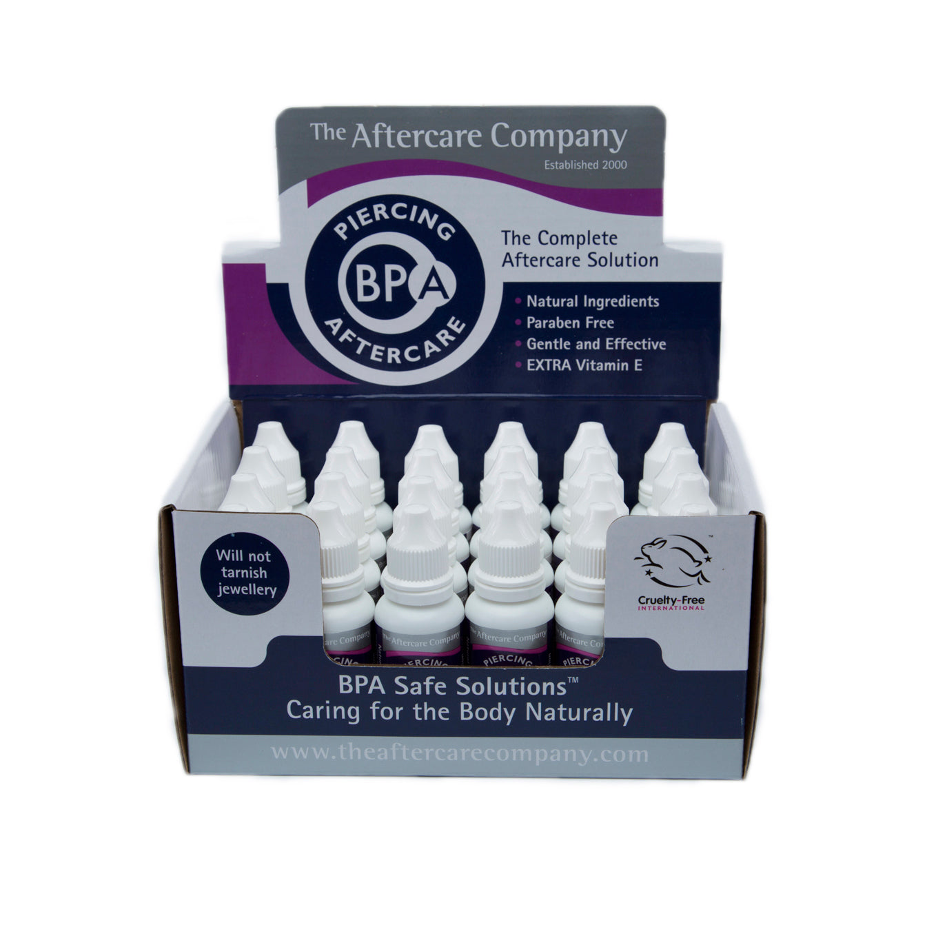Piercing Aftercare 10ml x 24stk
