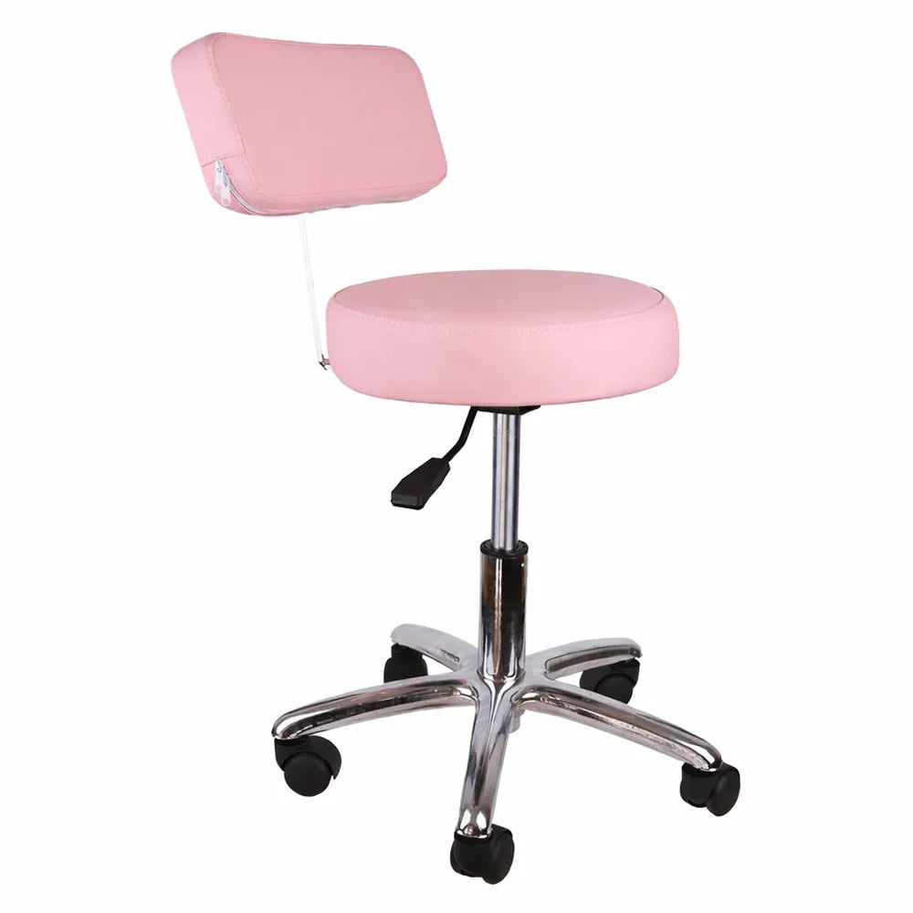 Pink Adjustable Work Stool