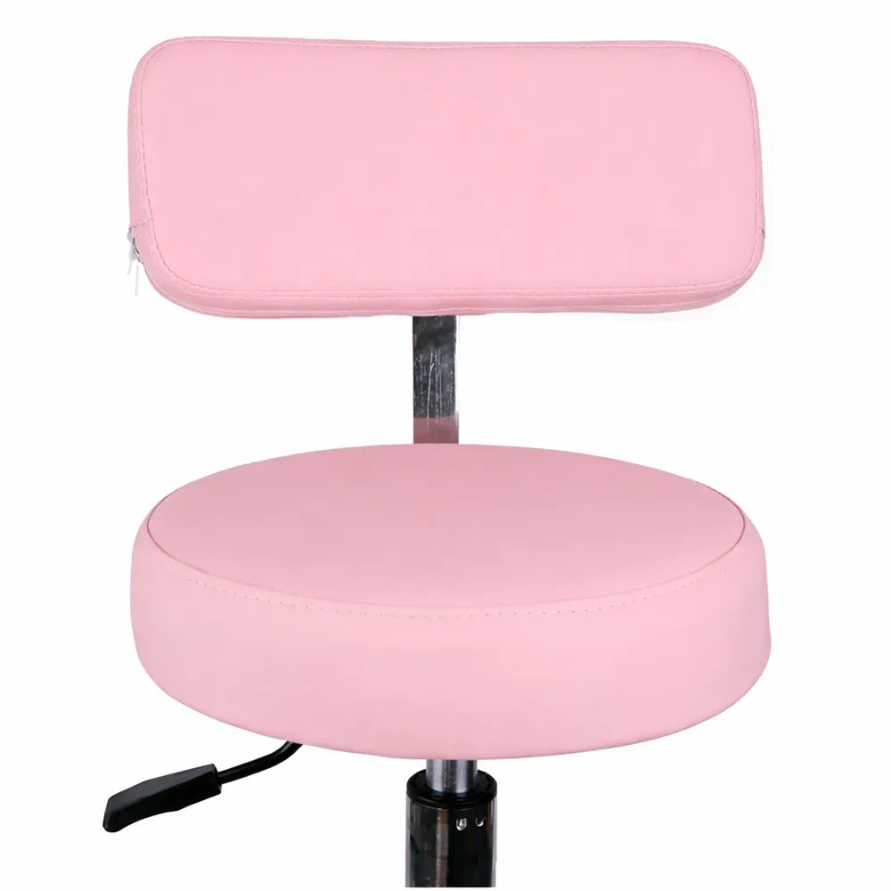 Pink Adjustable Work Stool
