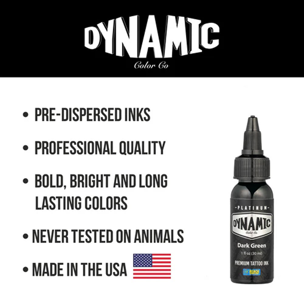 Platinum by Dynamic - Dark Green 1oz