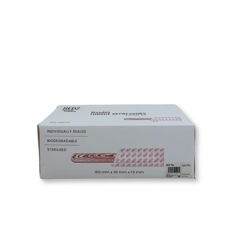 REDZ Wooden Tongue Depressors - Sterile