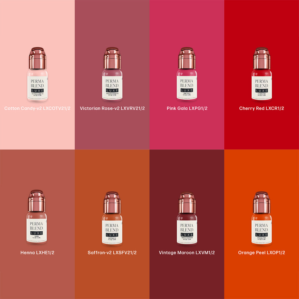 Perma Blend Luxe - Pucker Up Buttercup Lip Set 8 x 15ml