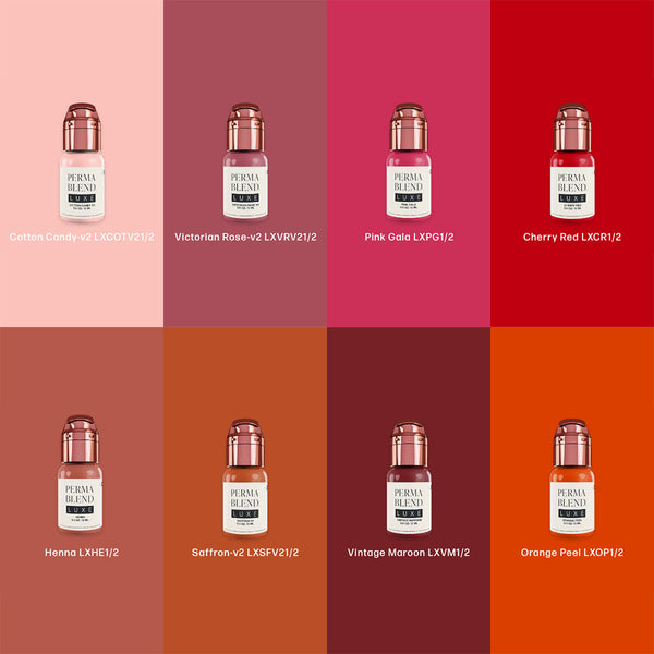Perma Blend Luxe - Pucker Up Buttercup Lip Set 8 x 15ml – Redz