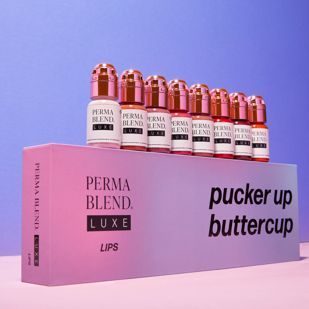 Perma Blend Luxe - Pucker Up Buttercup Lip Set 8 x 15ml – Redz