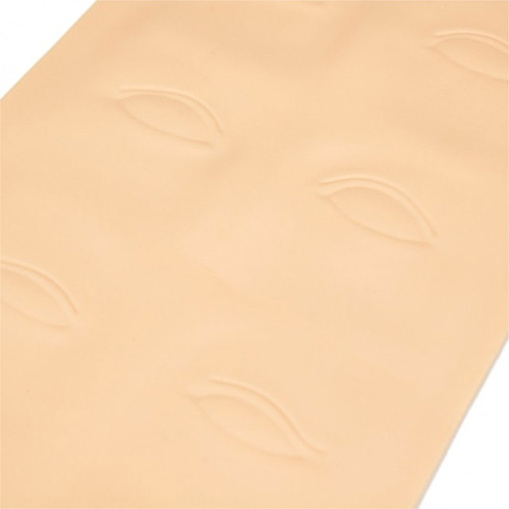 Artificial skin for practice - 3D - EYES & EYEBROWS