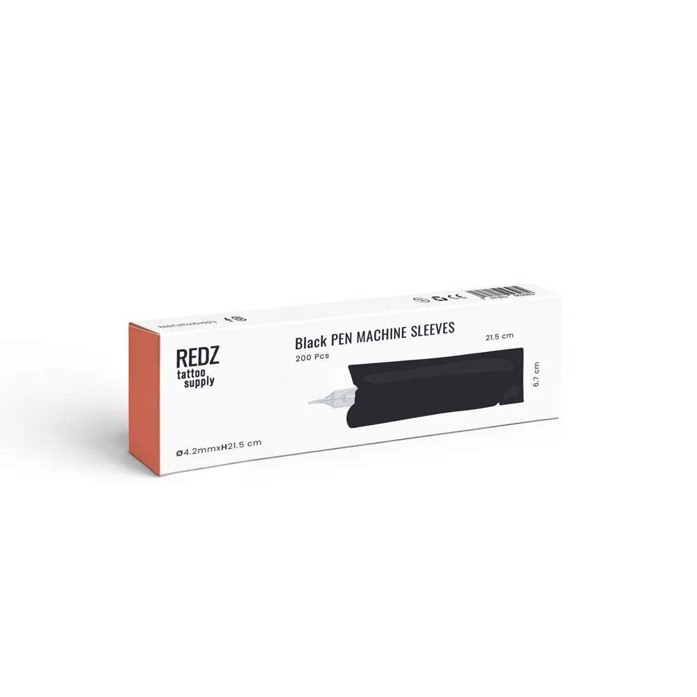 REDZ Black Pen Machine Sleeves