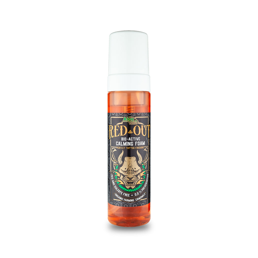 Aloe-Tattoo-Red-Out-Bioactive- Calming-Foam