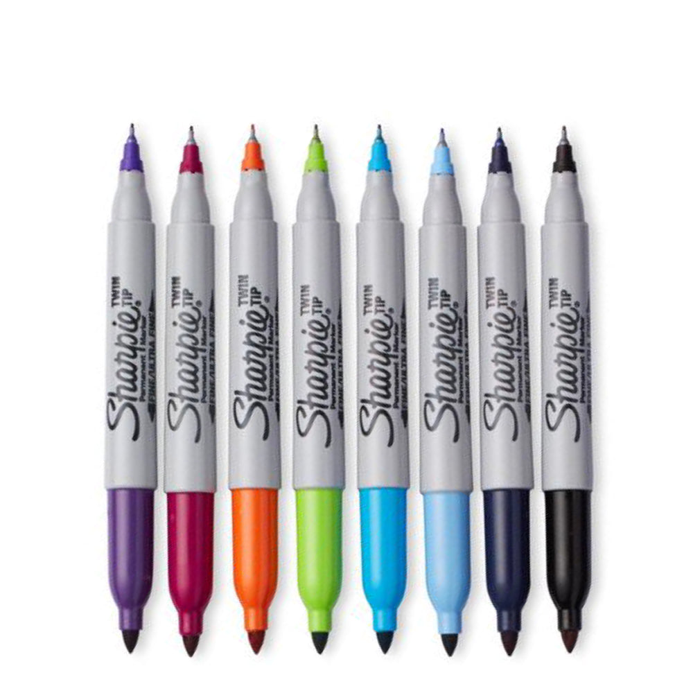 Sharpie Twin Tip 8 Pcs