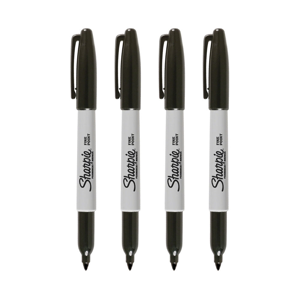 Sharpie Skin Marker Fine Point - Black 4 Pcs
