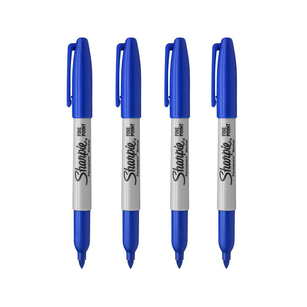 Sharpie Skin Marker Fine Point - Royal Blue 4 Pcs