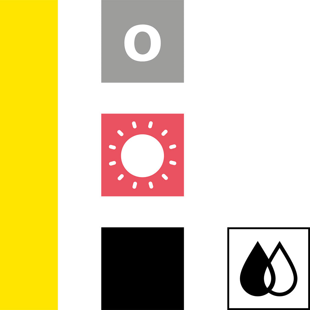 Swiss Color 102 Yellow pigment properties showing undertone, composition, titanium dioxide content, and REACH compliance.