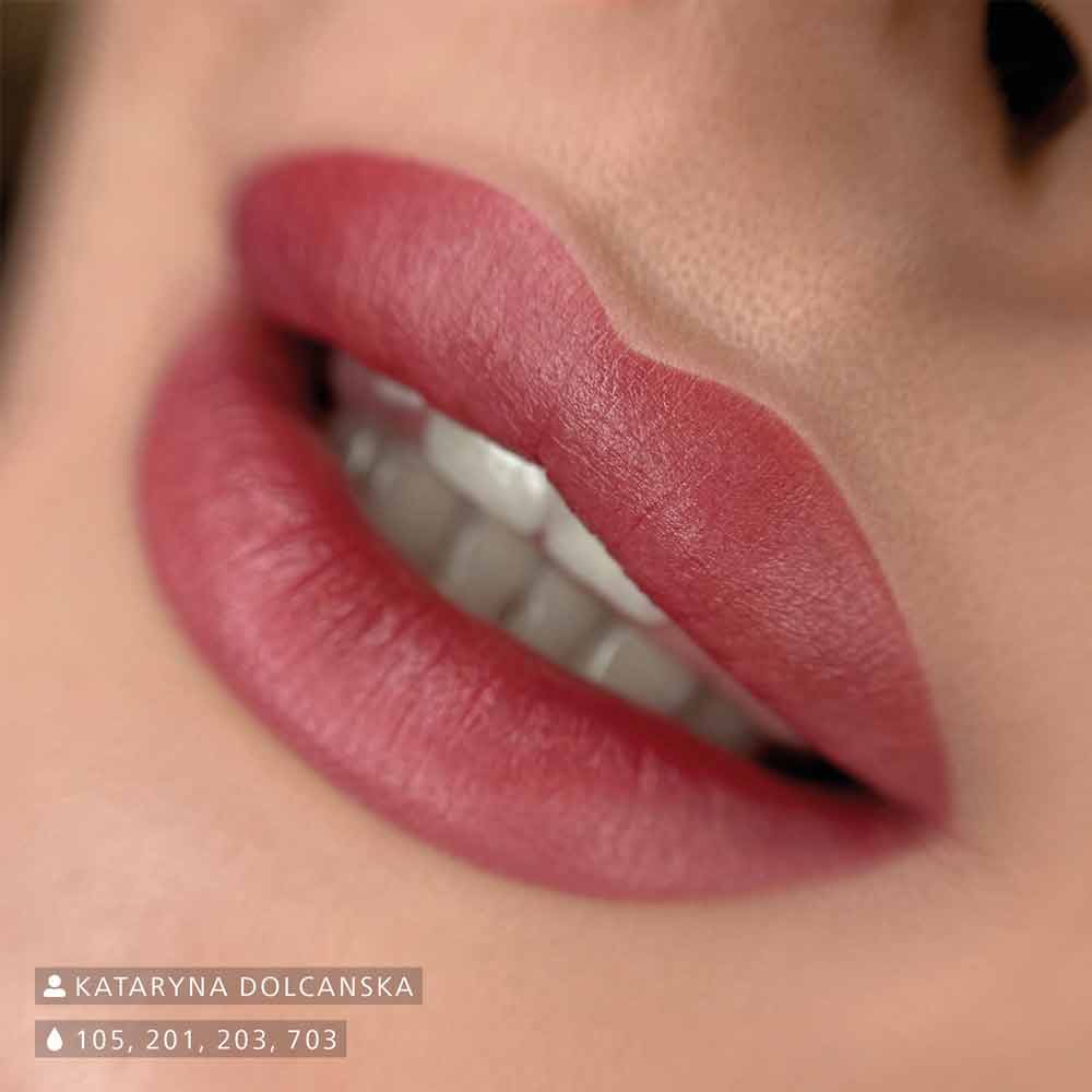 Swiss Color 105 201 203 703 Lip Work