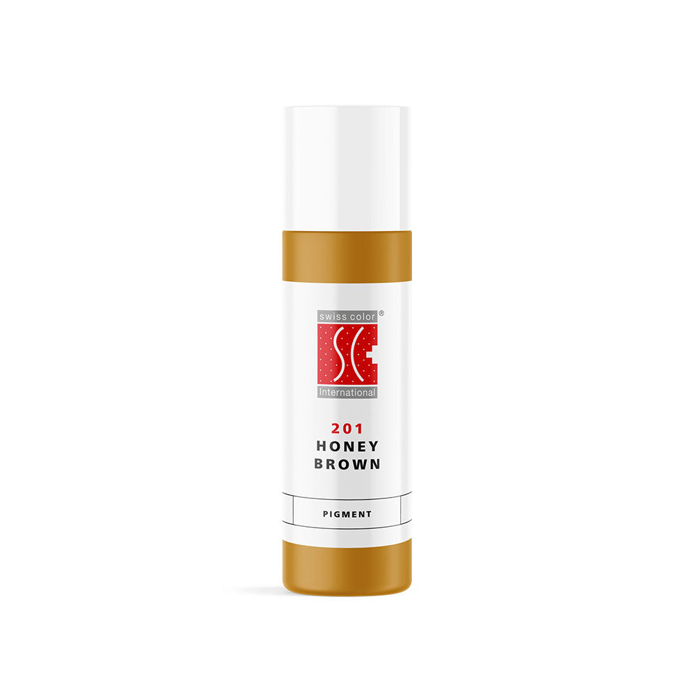 Swiss Color 201 Honey Brown Brow Pigment Bottle 10 ml