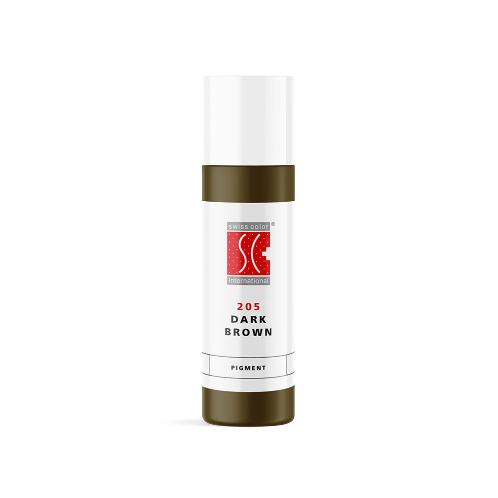 Swiss Color 205 Dark Brown Pigment Bottle 10 ml
