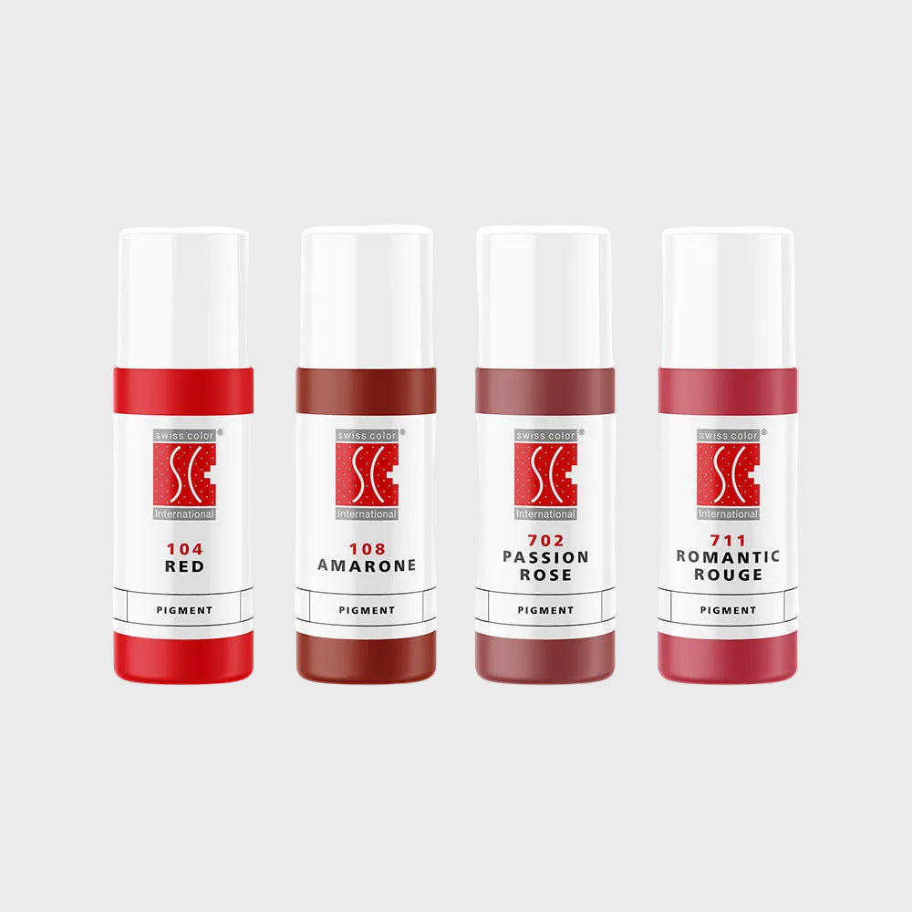 Swiss Color 700_LB Lip Blush Pigment Set Bottles 5 ml
