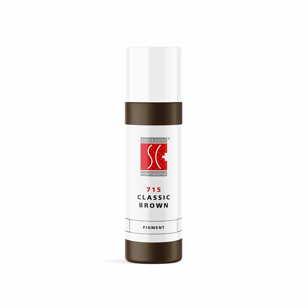 Swiss Color 715 Classic Brown Brow Pigment Bottle 10 ml