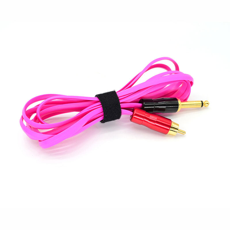 Pink Silicone RCA Clipcord