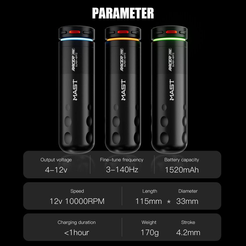 Dragonhawk Mast Racer Pro Machine Pen Wireless Professional Bundle Mast