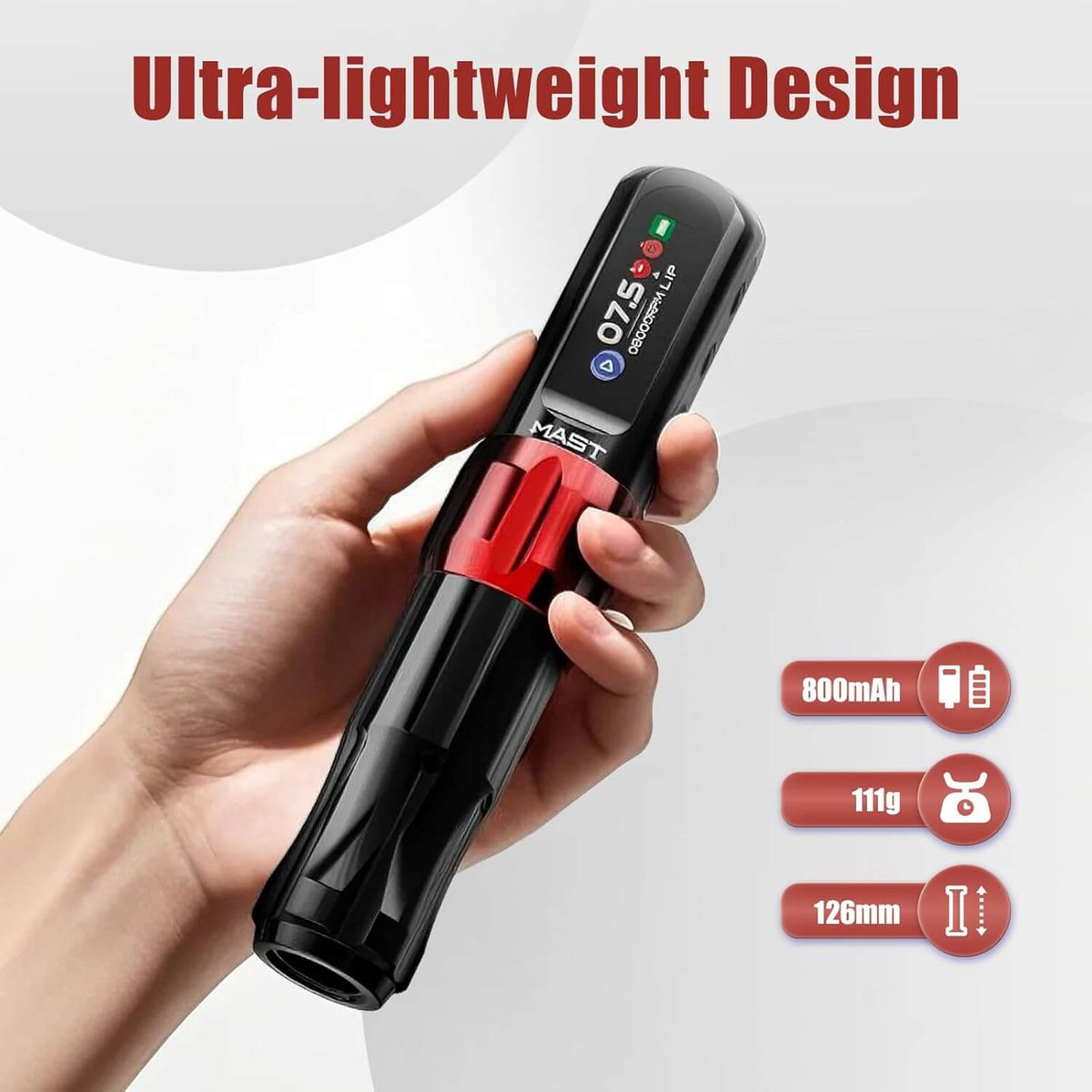 Dragonhawk Mast Tour 2 Pro Red