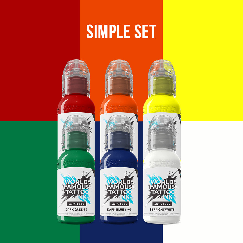 World Famous Limitless - Simple Set - 6 x 30ml