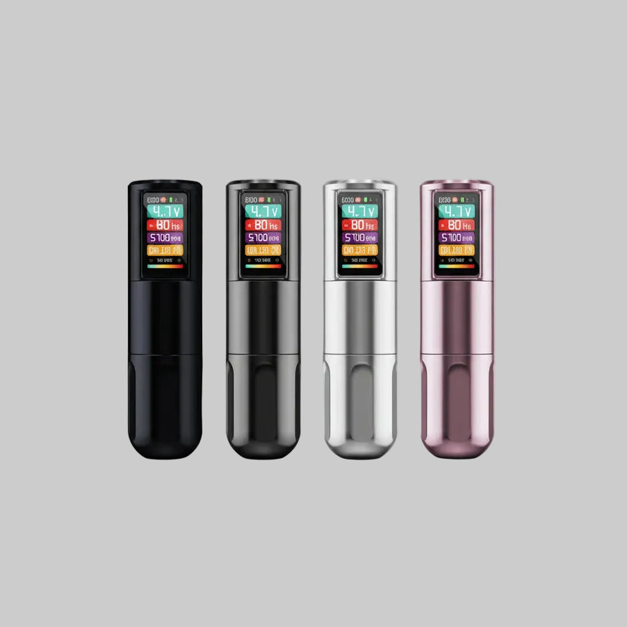 ai-inklab T7 max, black, grey, silver, pink.