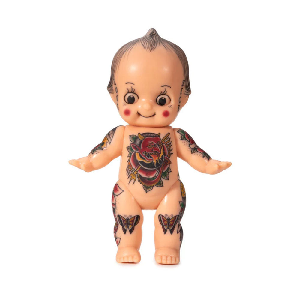 apof a pound of flesh doll with tattooes front