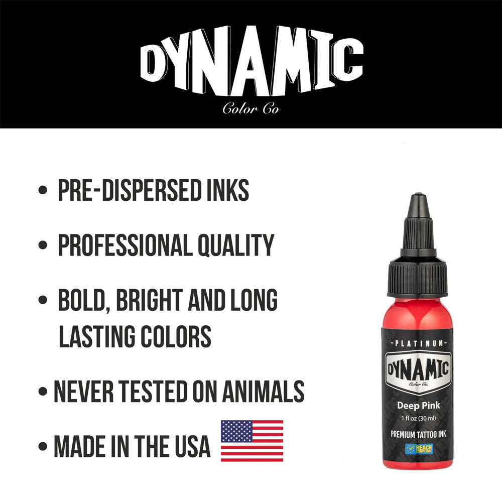 Platinum by Dynamic - Deep Pink 30ml