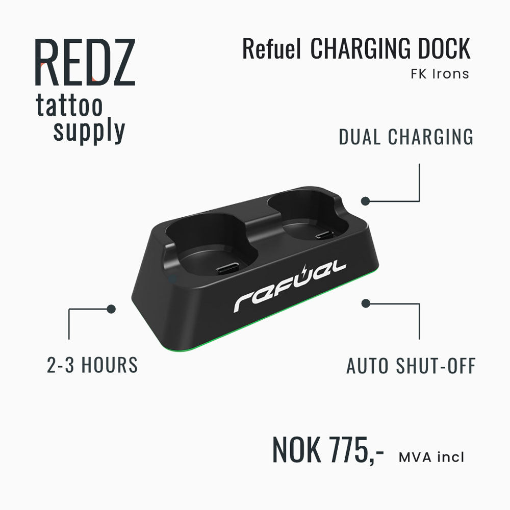fk irons refuel charging dock