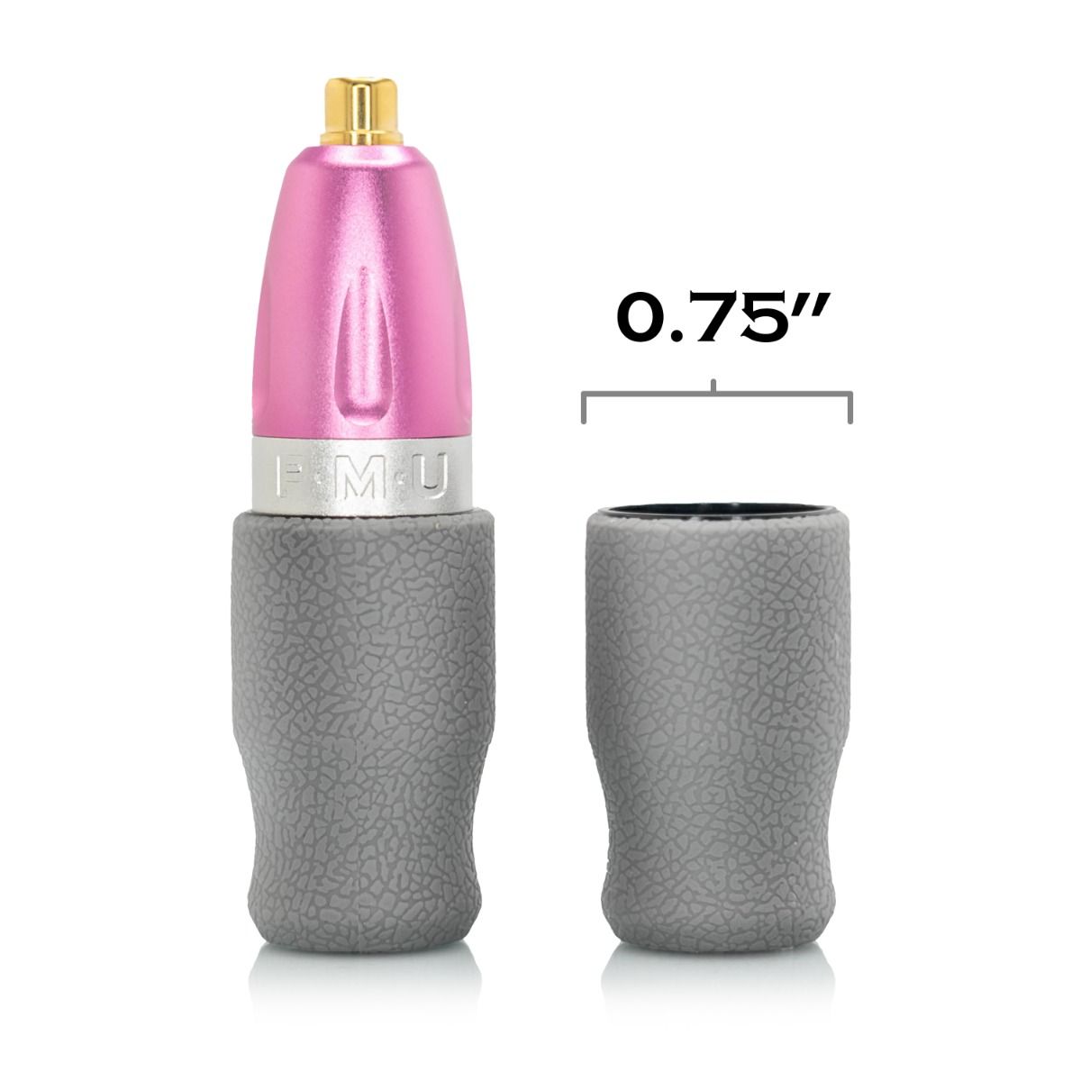0.75" gray disposable grip
