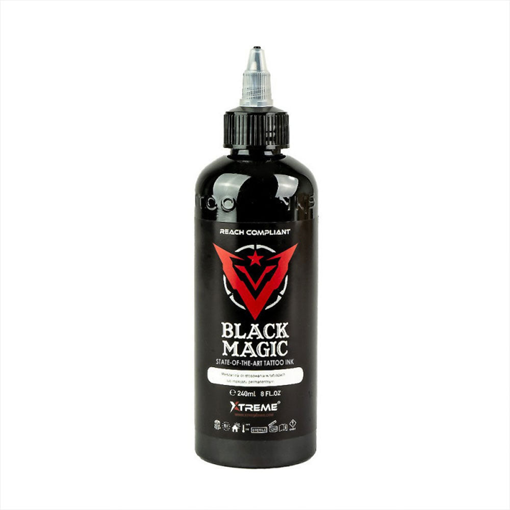 xtreme ink black magic white background