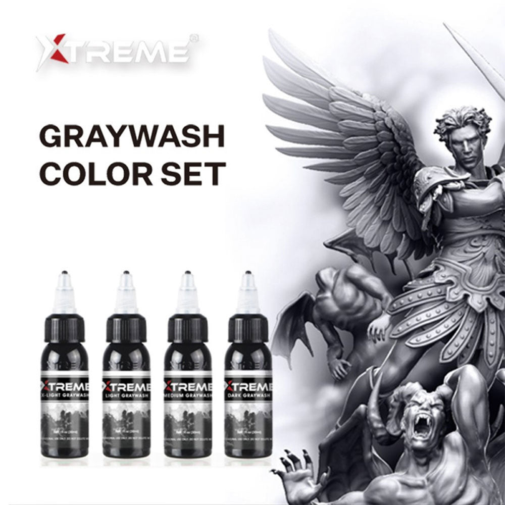 xtreme ink graywash 4 inks 120ml reach compliant 2