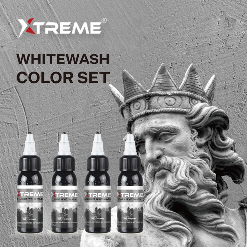 xtreme ink whitewash 4 inks 120ml reach compliant