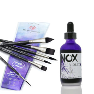 NOX Stencil Ink w/ Brush set